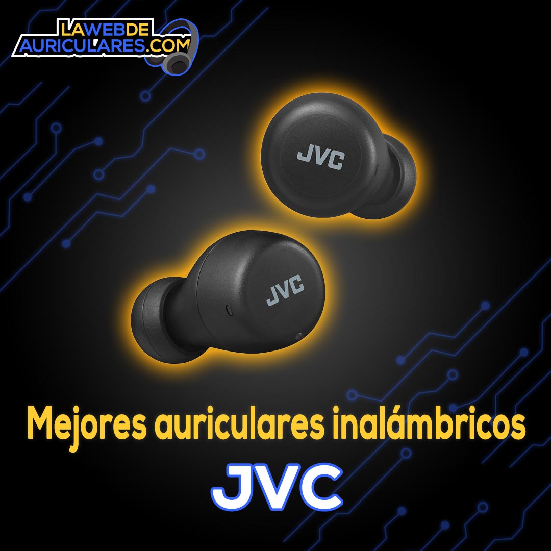 Auriculares Inalámbricos - HA-ET45T-B-U JVC, Intraurales, Negro